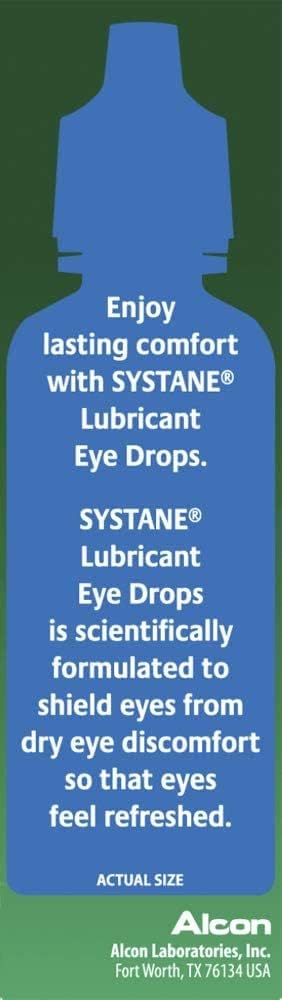 Systane Lubricant Eye Drops, 1 Ounce (30-mL) - Pack of 2