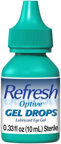 Refresh OPTIVE Gel Drops Lubricant Eye Gel, 0.33 Fl oz (10 mL)