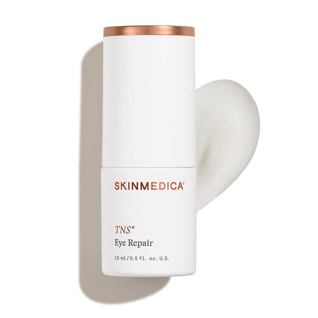 SkinMedica TNS Eye Repair - Hydrating Under Eye Moisturizer - Helps Improve the Look of Dark Circles & Wrinkles - Peptide & Vitamin-Infused Formula for Smoother, Radiant Look (0.5 Oz)