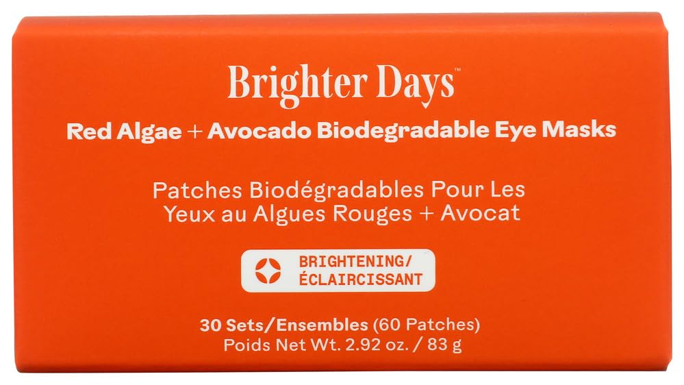 Three Ships - Brighter Days Red Algae + Avocado Eye Masks (30 Sets)