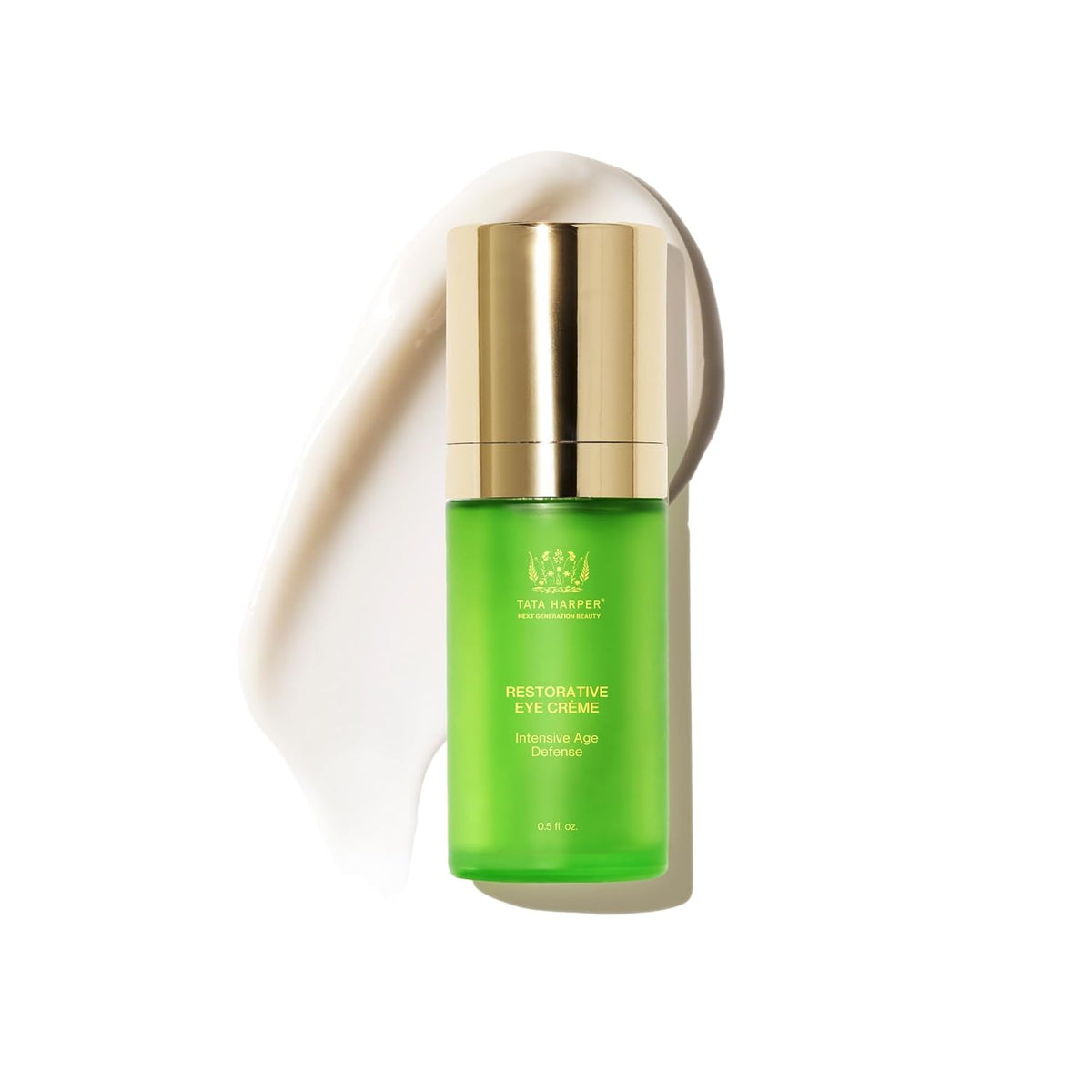 Tata Harper Restorative Eye Crème, Anti-Aging Eye Cream, Hydrating Eye Cream for Dark Circles & Under Eye Bags, Daily Use, Natural Skincare, 15ml