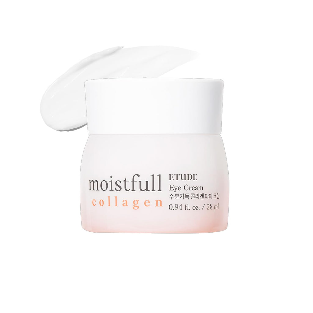 ETUDE Moistfull Collagen Korean Eye Cream, Hydrating, 0.94 fl oz