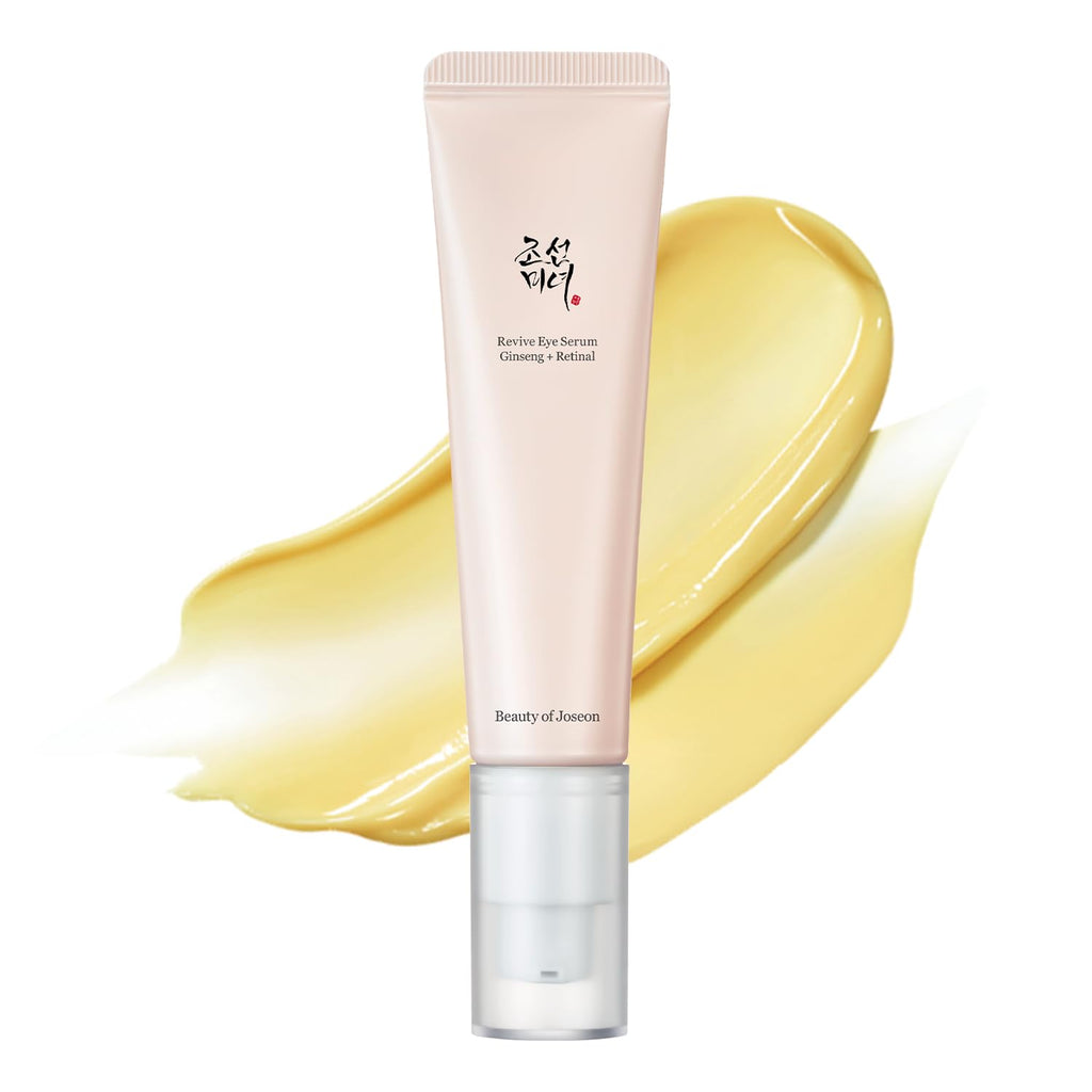 Beauty of Joseon Revive Eye Serum with Retinal Niacinamide Peptide for Face Under Eyes Wrinkles Dark Circles Moisturizer Cream Korean Skincare 30ml, 1.01 fl.oz * 2pack