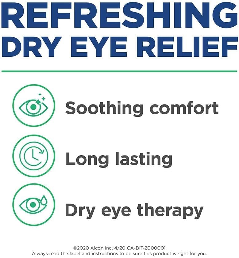Systane Lubricant Eye Drops, 1 Ounce (30-mL) - Pack of 2