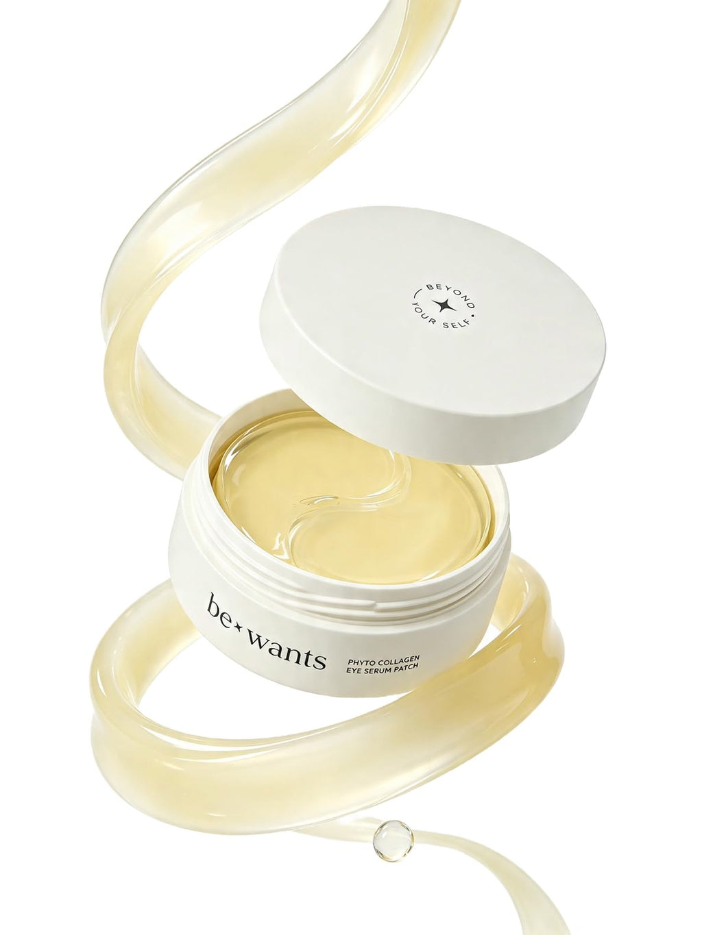 bewants Under Eye Patches for Puffy Eyes, Korean Under Eye Mask with Vegan Collagen and Hyaluronic Acid, Patches for Dark Circles and Cooling, 60 pieces