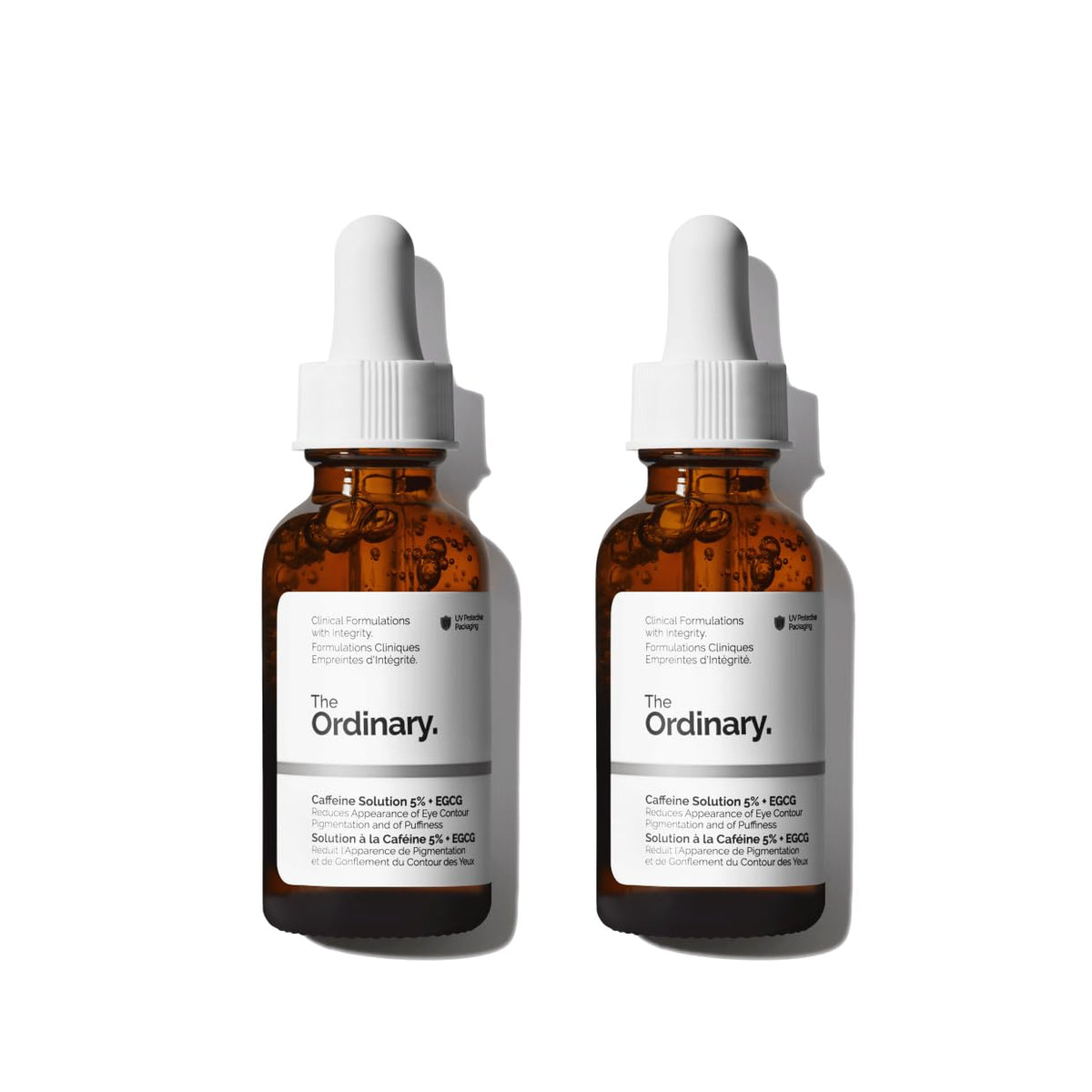 The Ordinary Caffeine Solution 5% + EGCG Eye Serum, Depuffing Eye Serum for Dark Circles and Tired Eyes