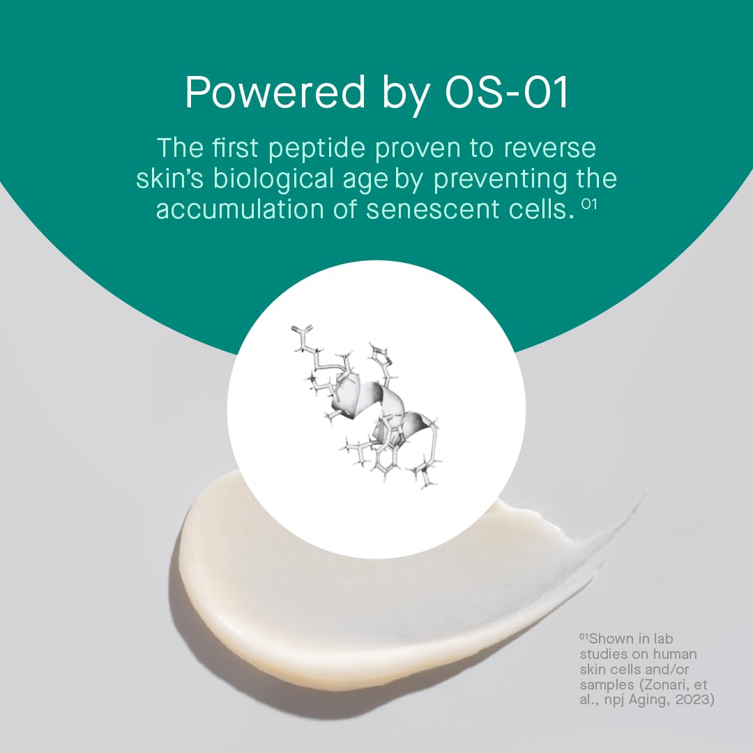 oneskin OS-01 Peptide Eye Cream, Smoothing & Firming, 20 mL/0.67oz