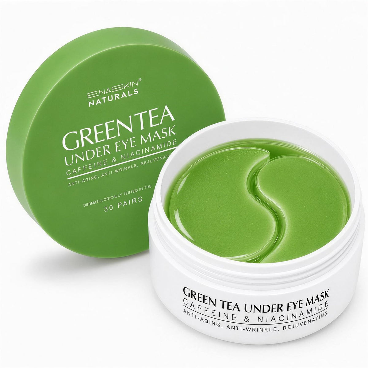 Enaskin Naturals 24K Gold Under Eye Patches for Dark Circles & Puffiness