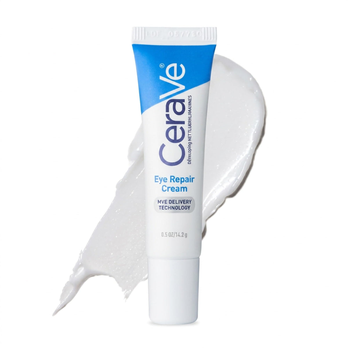 CeraVe Eye Repair Cream, Hyaluronic Acid Eye Cream for Dark Circles, 0.5oz