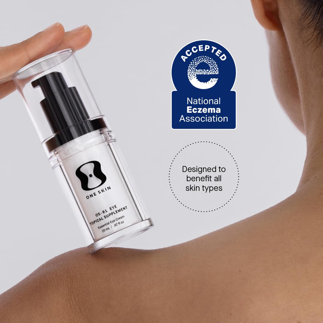 oneskin OS-01 Peptide Eye Cream, Smoothing & Firming, 20 mL/0.67oz