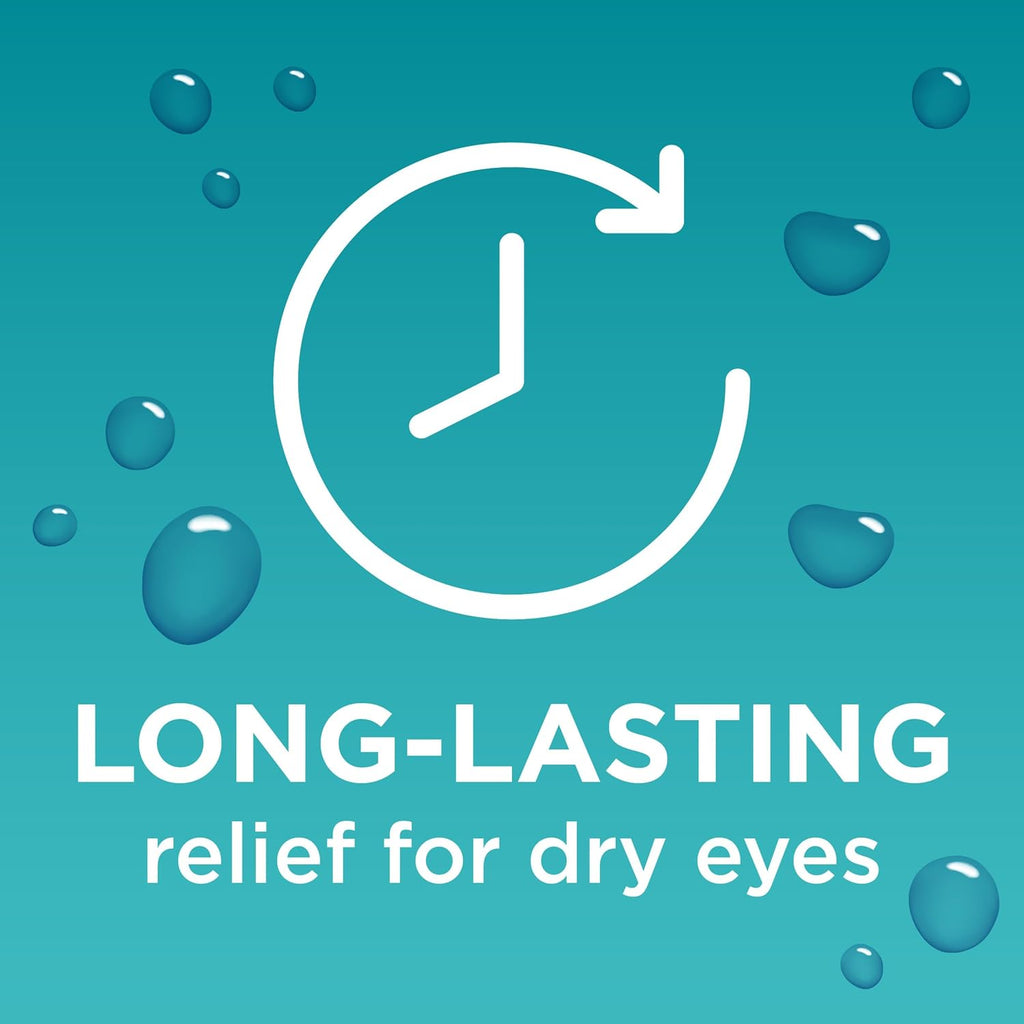 Blink Tears Lubricating Drops, Dry Eye Symptom Relief, Hyaluronate, 1 fl oz