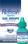 Refresh OPTIVE Gel Drops Lubricant Eye Gel, 0.33 Fl oz (10 mL)