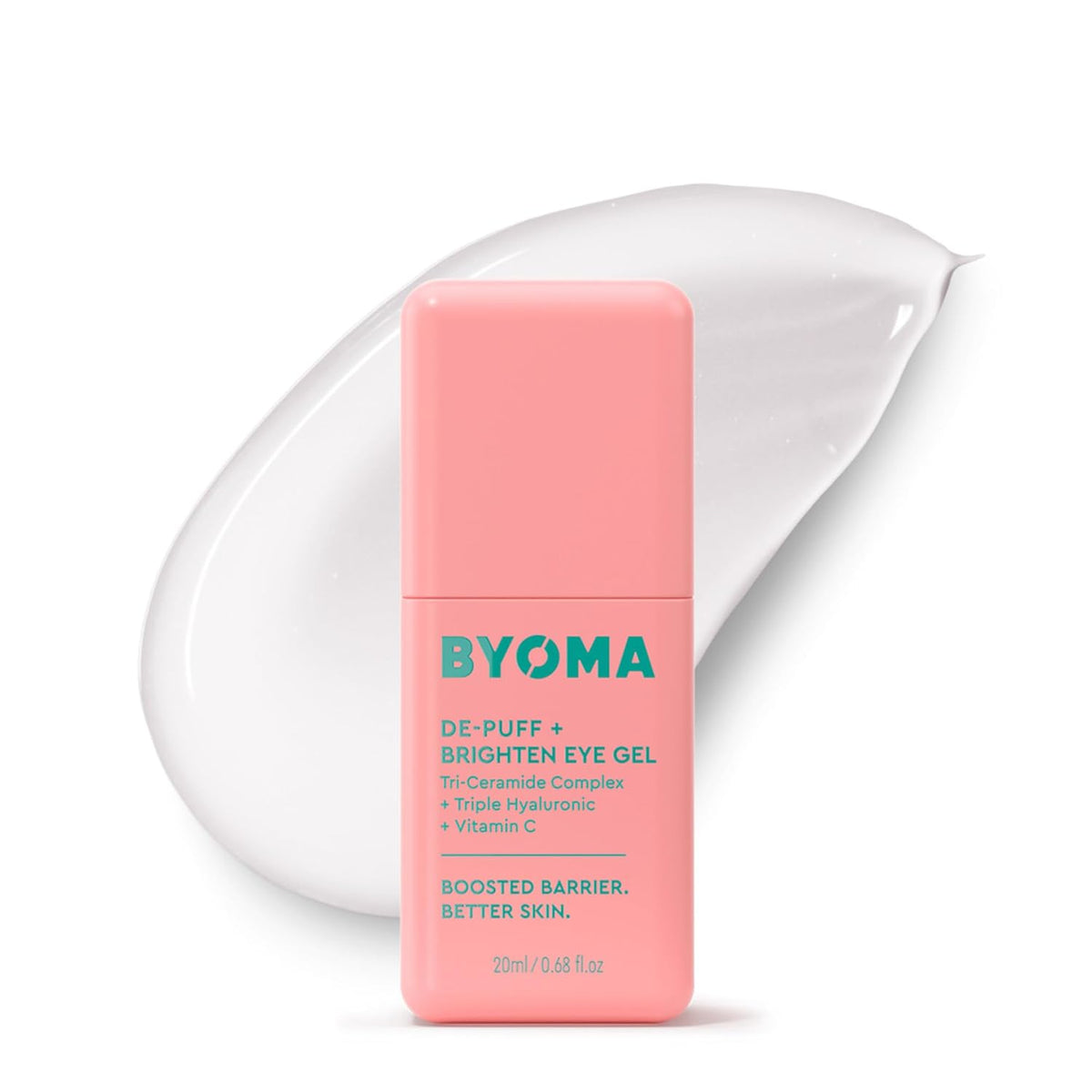 BYOMA De-Puff and Brighten Eye Gel, Lightweight Gel Cream (20ml)