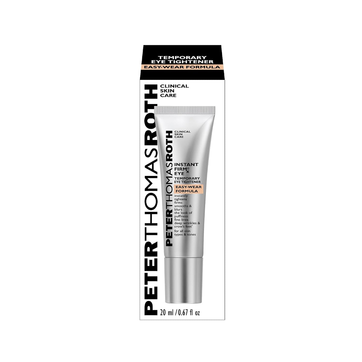 Peter Thomas Roth | Instant FIRMx® Eye Temporary Eye Tightener Easy-Wear Formula | For Firming Under-Eye Bags & Wrinkles