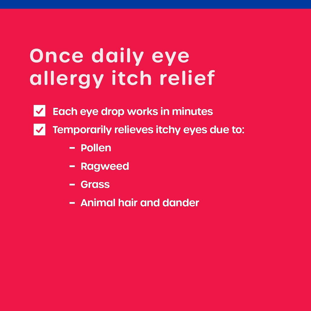 HealthCareAisle Eye Allergy Itch Relief, Olopatadine 0.2%, 2.5mL