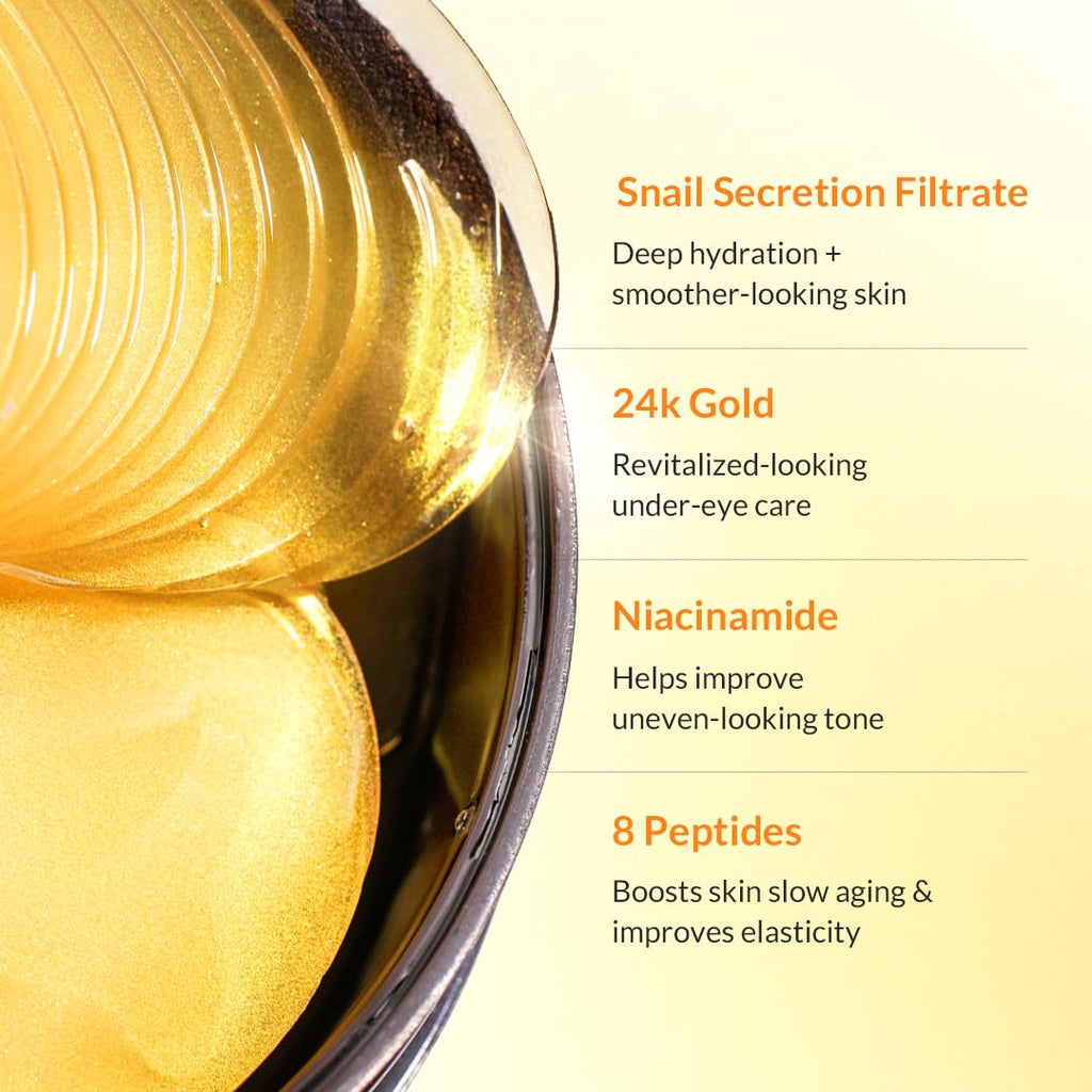MIZON 24K Gold Snail Mucin Under Eye Patches