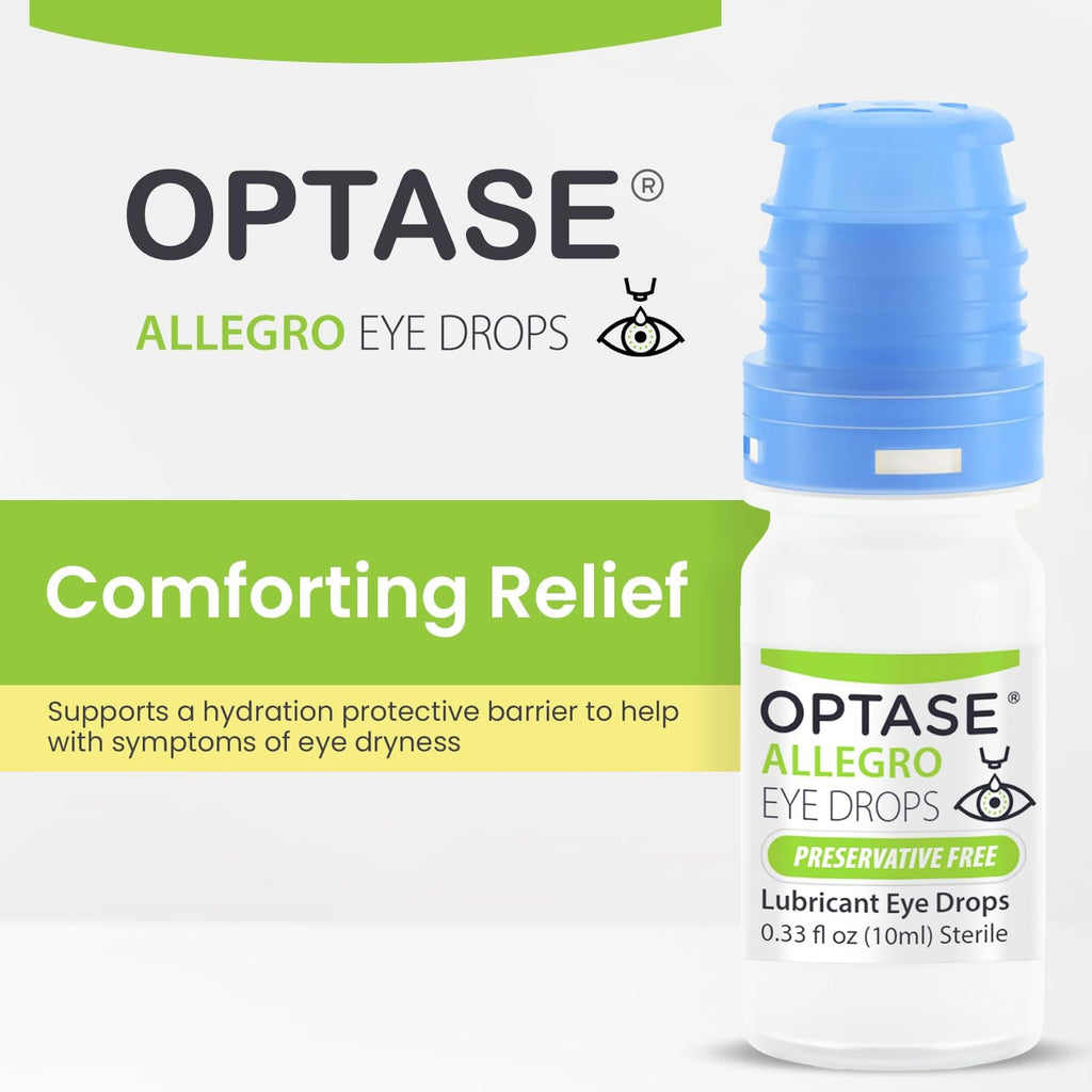 Optase® Allegro Lubricant Eye Drops, 0.33 fl oz