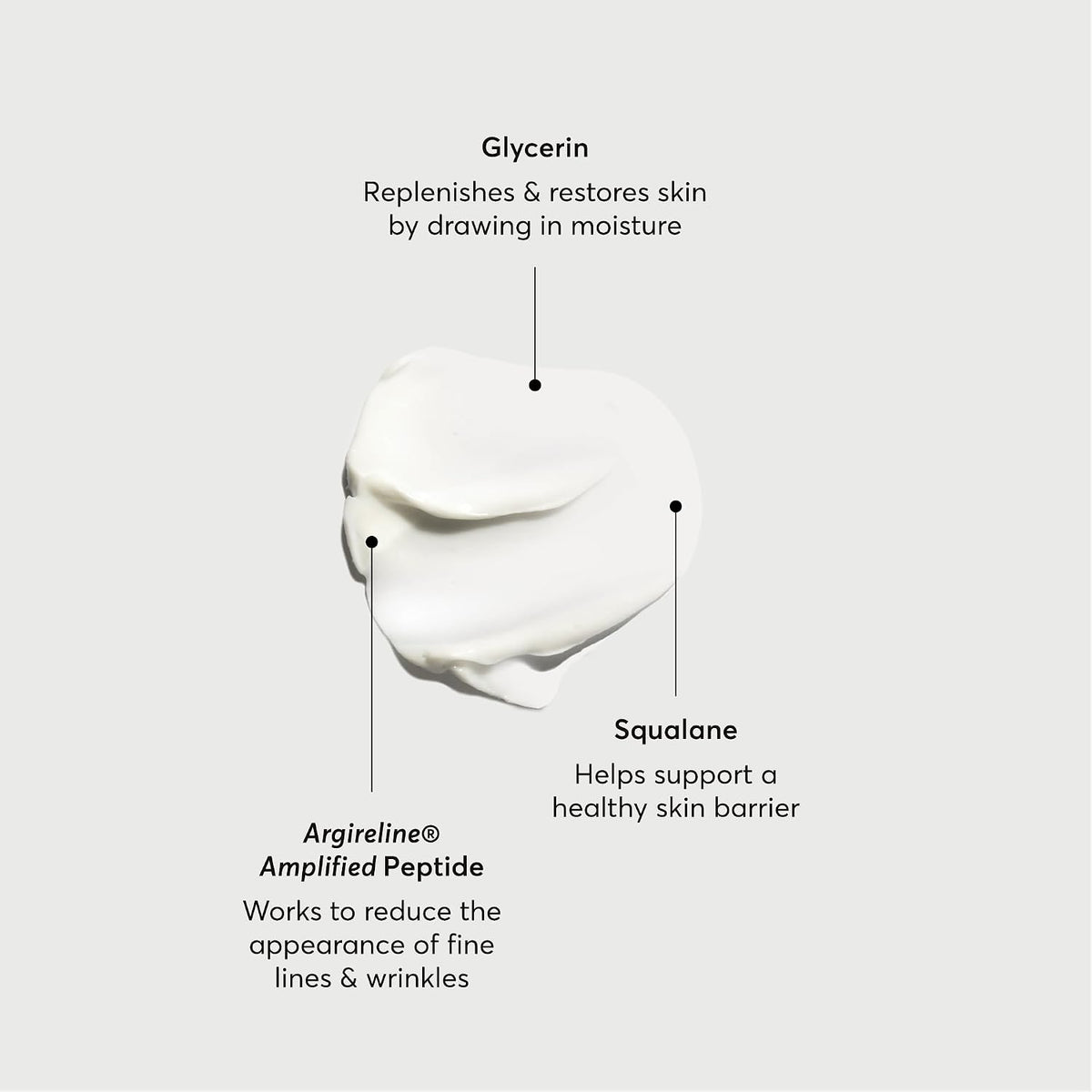 Naturium Multi-Peptide Eye Cream, Smoothing & Anti-Aging Skincare, with Squalene & Hyaluronic Acid, 0.5 oz
