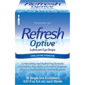 REFRESH OPTIVE Preservative-Free Artificial Tears Lubricant Eye Drops, 0.01 fl oz (0.4 mL), 60 Single-Use Containers