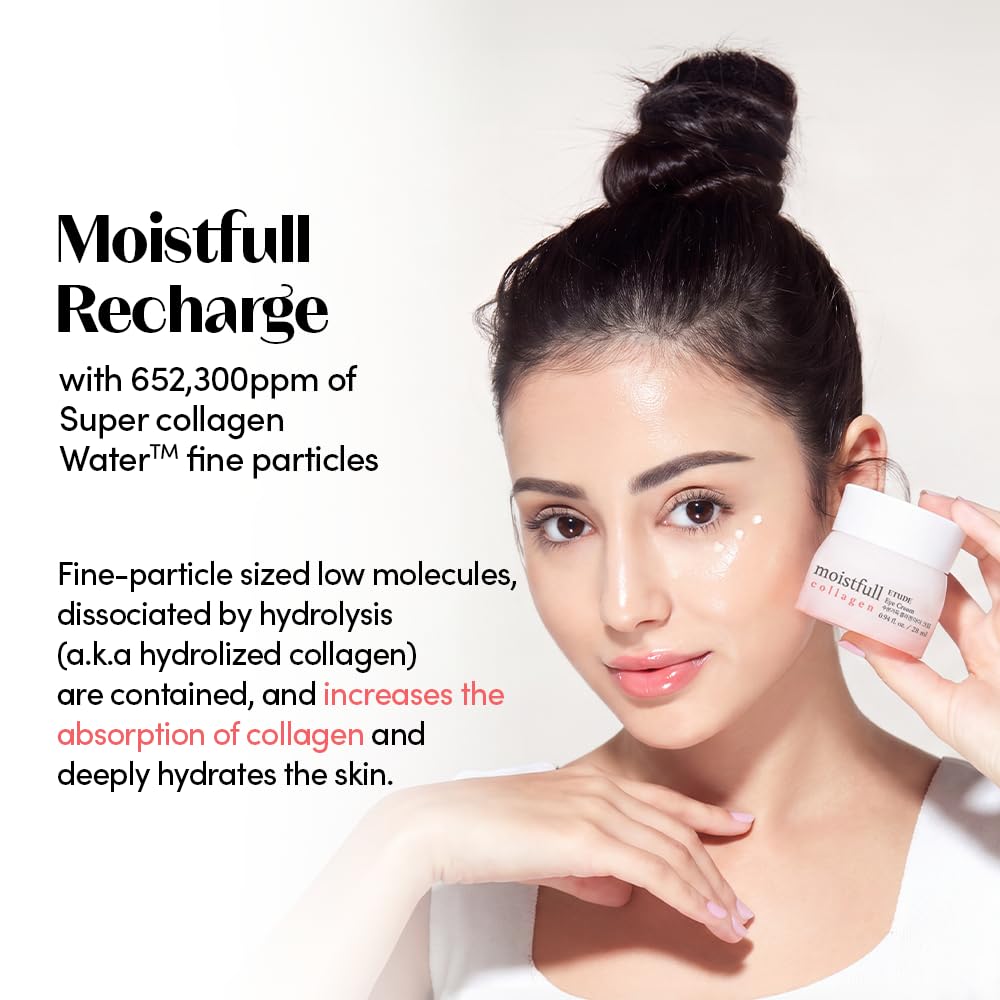 ETUDE Moistfull Collagen Korean Eye Cream, Hydrating, 0.94 fl oz