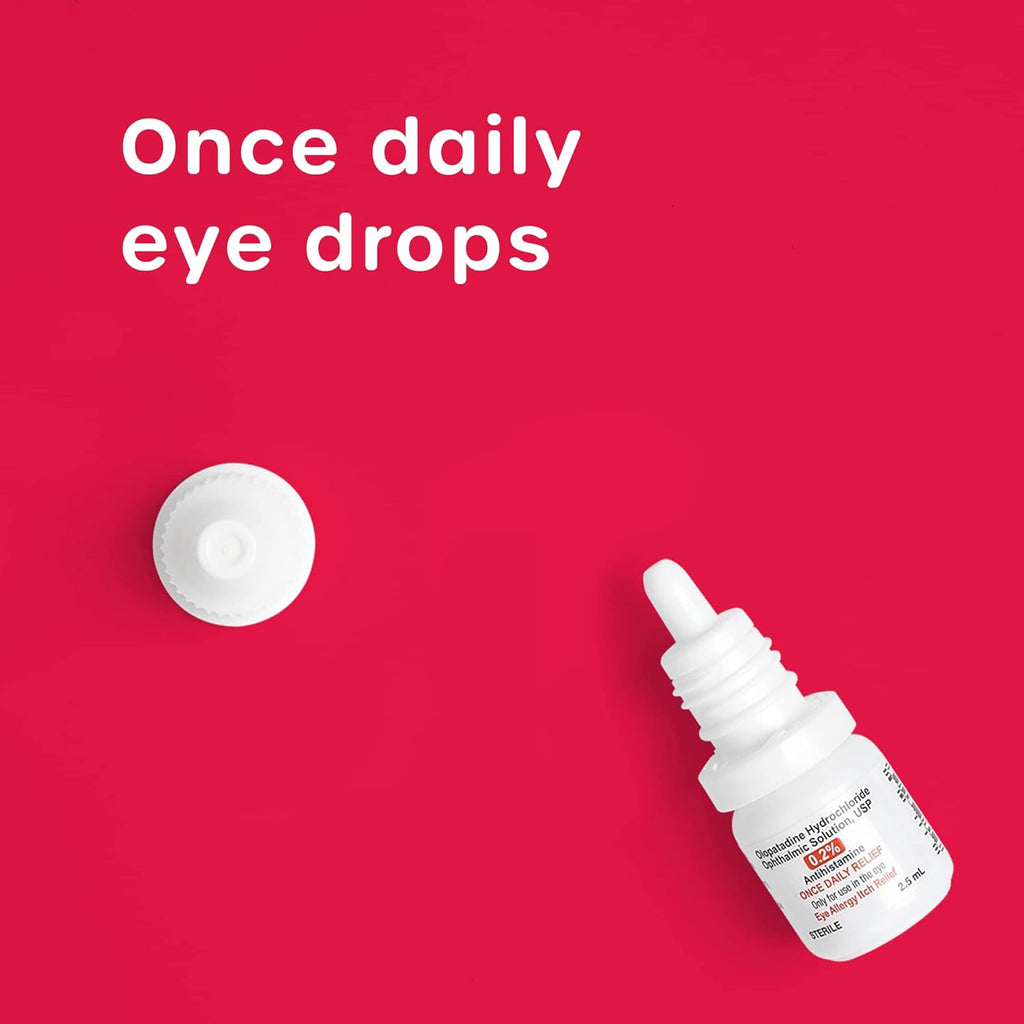 HealthCareAisle Eye Allergy Itch Relief, Olopatadine 0.2%, 2.5mL