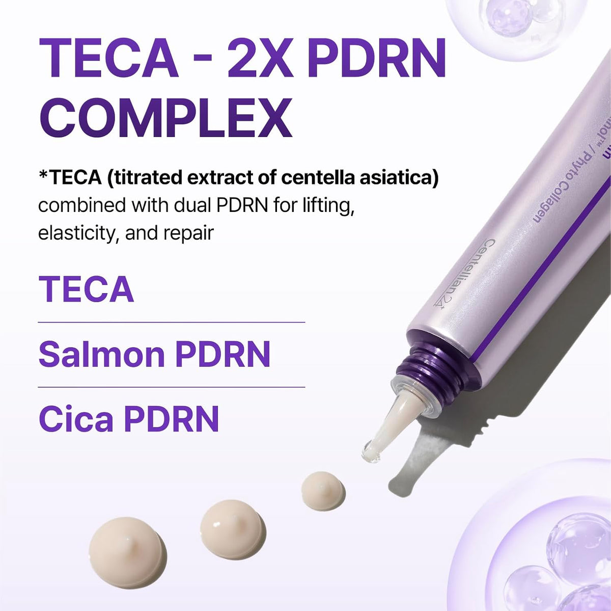 CENTELLIAN 24 360 Shot PDRN Firming Eye Cream, TECA Retinol Care
