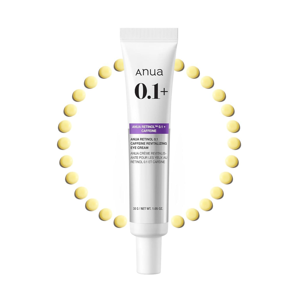 Anua Retinol 0.1 Caffeine Revitalizing Eye Cream, 1.05 fl oz