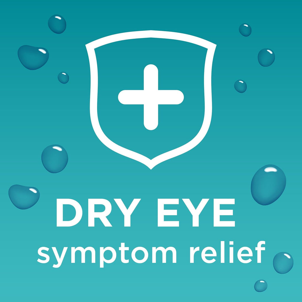 Blink Tears Lubricating Drops, Dry Eye Symptom Relief, Hyaluronate, 1 fl oz