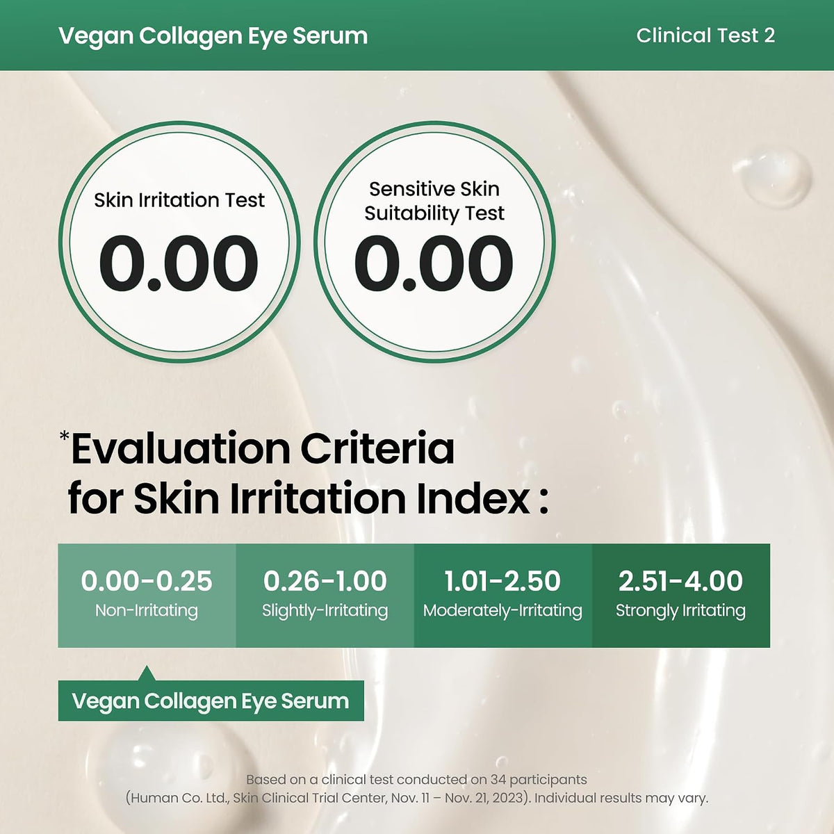 AXIS-Y Vegan Collagen Eye Serum with 2% Niacinamide, Peptides, 0.33 fl. oz.