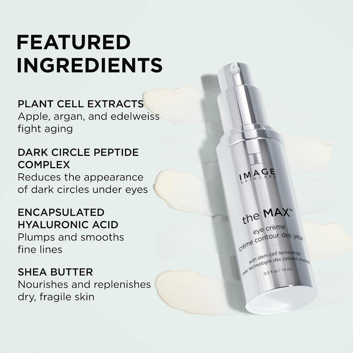IMAGE Skincare the MAX Eye Crème, Under Eye Cream, 0.5 oz