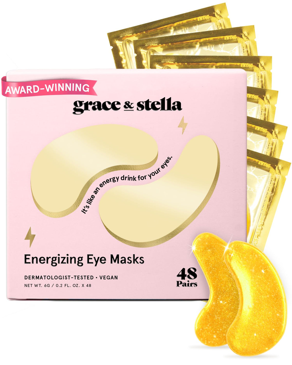 grace & stella Under Eye Patches Eye Masks for Puffy Eyes and Dark Circles