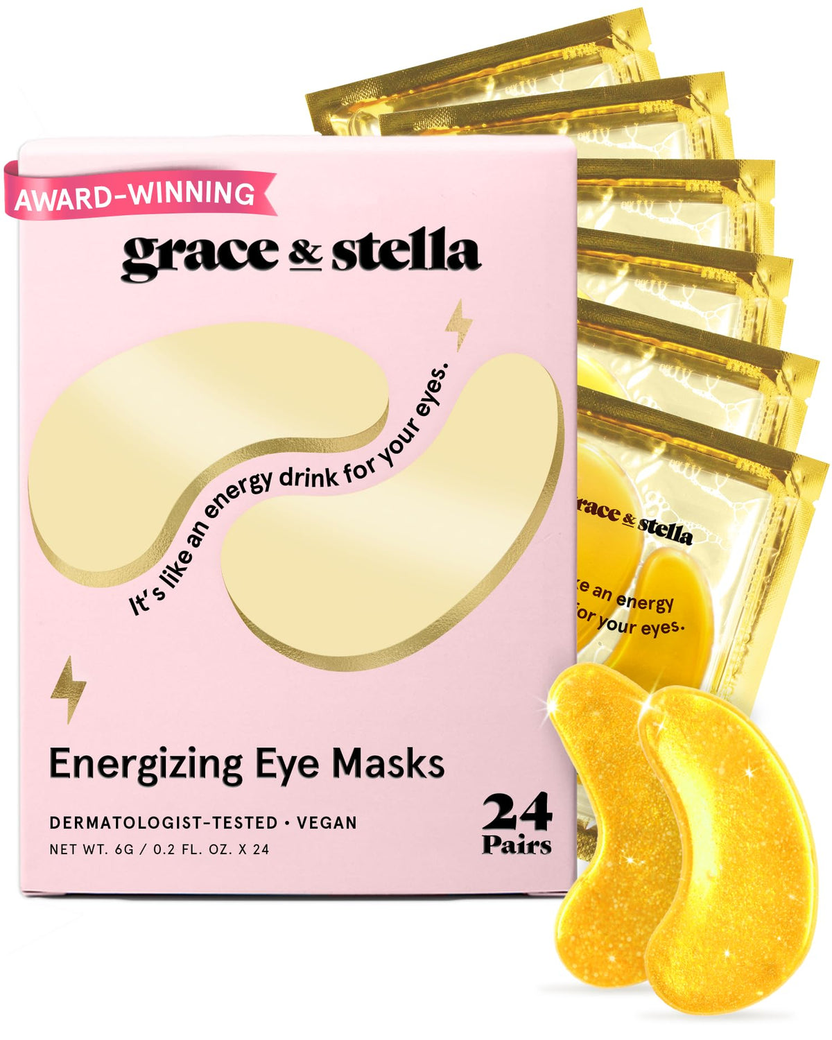 grace & stella Under Eye Patches Eye Masks for Puffy Eyes and Dark Circles