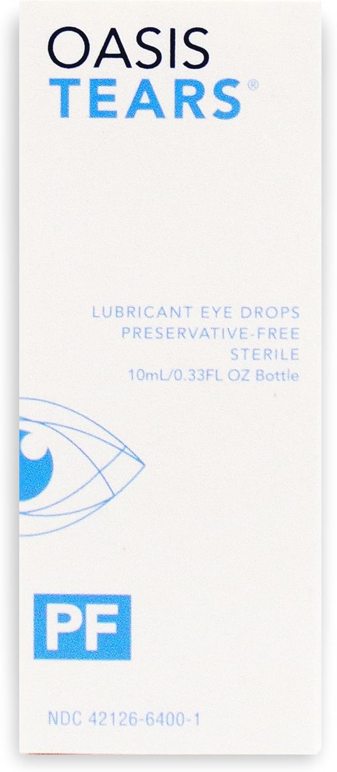 Oasis TEARS PF Preservative Free Artificial Tears Eye Drops - 10mL