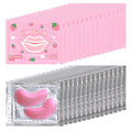 30 Pairs Eye Masks & Lip Masks, Pink Eye Patches, Spa Party Bridesmaid Gift