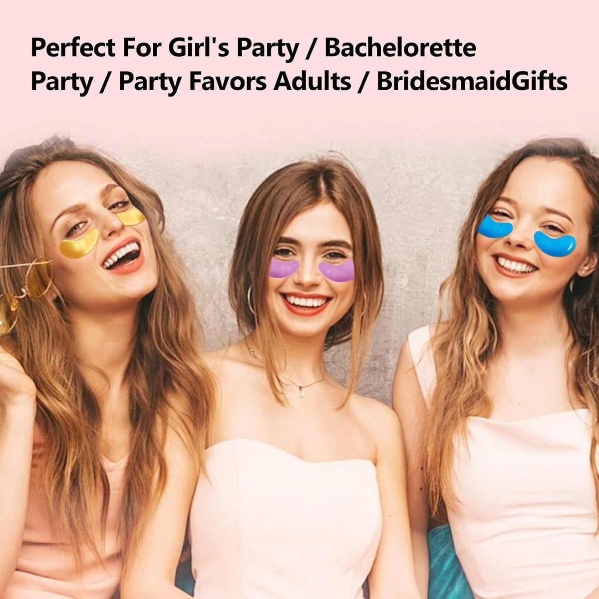 Adofect Under Eye Patches 40 Pairs, Eye Masks with 24K Gold, Hyaluronic Acid, Caffeine & Retinol for Dark Circles, Puffy Eyes, Under Eye Bags, Skincare Gifts for Bachelorette Party Accessories
