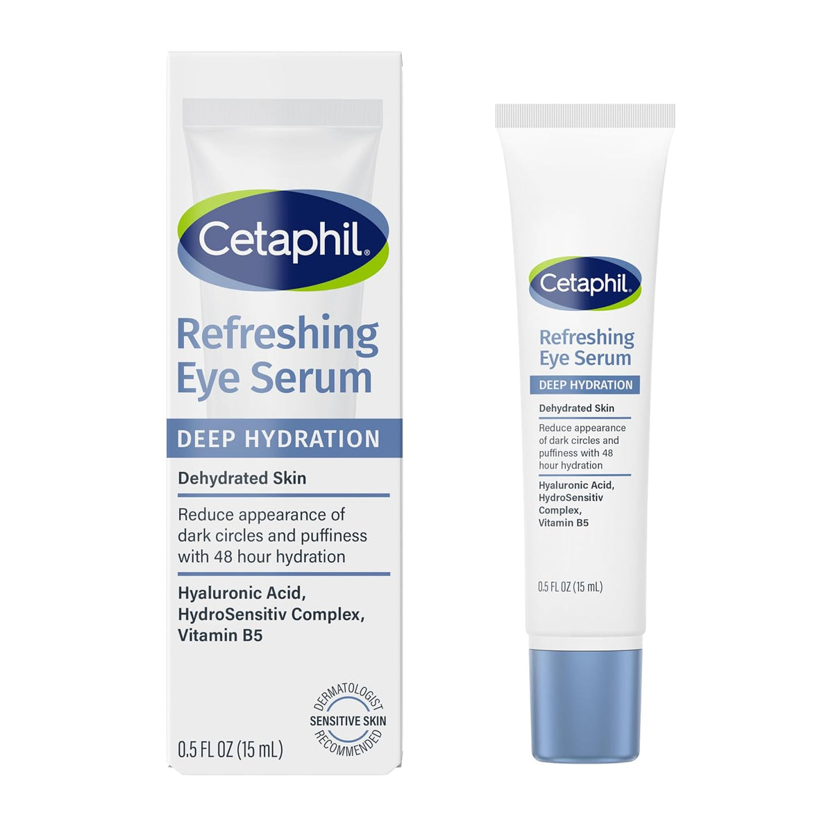 Cetaphil Deep Hydration Refreshing Eye Serum, Dark Circles, 0.5oz
