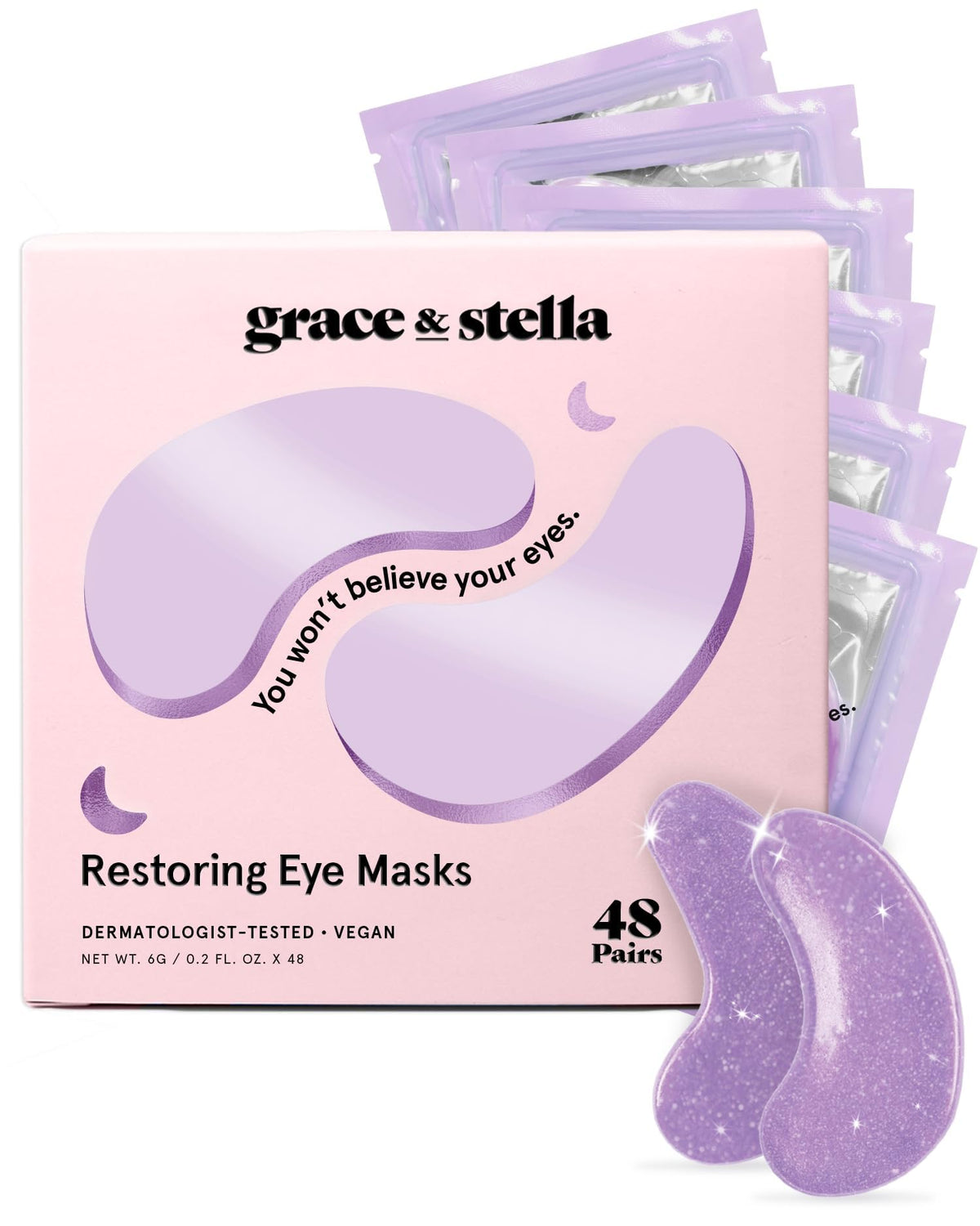 grace & stella Retinol Under Eye Patches for Puffy Eyes