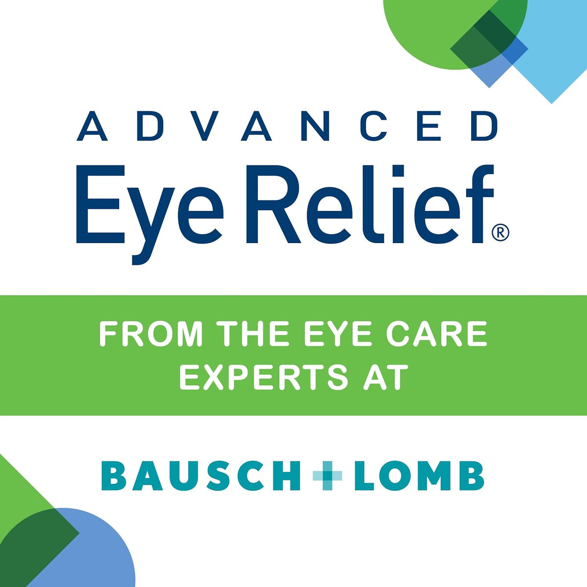 Bausch+Lomb Advanced Eye Relief Eye Drops, Allergy Itch Relief, 0.12 Fl oz