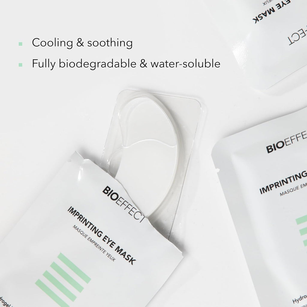 Bioeffect Imprinting Hydrogel Eye Masks | DePuffing & Dark Circles, 8 Pairs