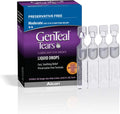 Genteal Tears Preservative Free Moderate Lubricant Eye Drops, 36 Vials