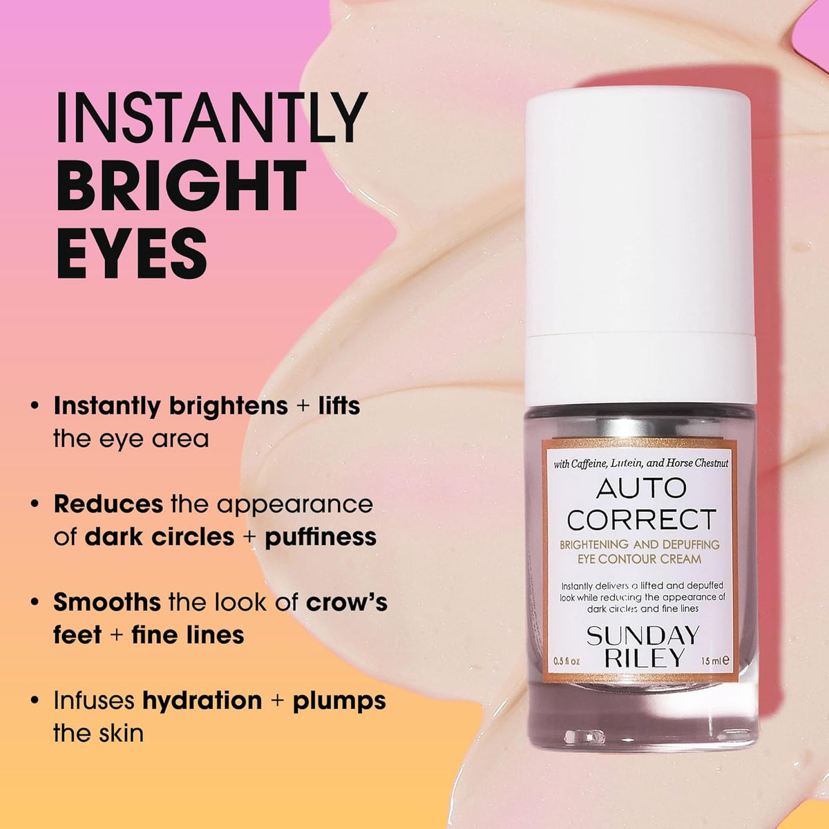 Sunday Riley Auto Correct Eye Cream