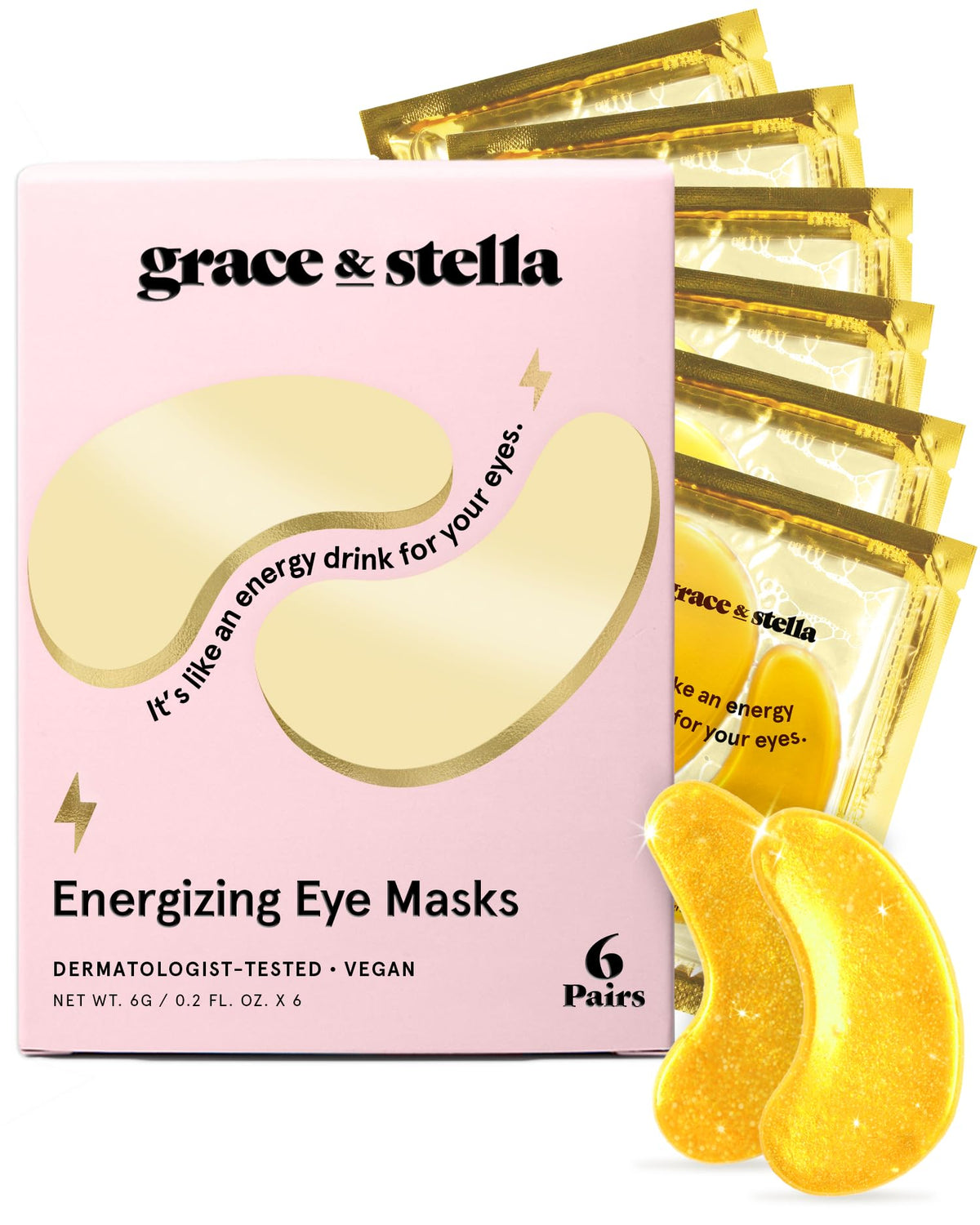 grace & stella Under Eye Patches Eye Masks for Puffy Eyes and Dark Circles