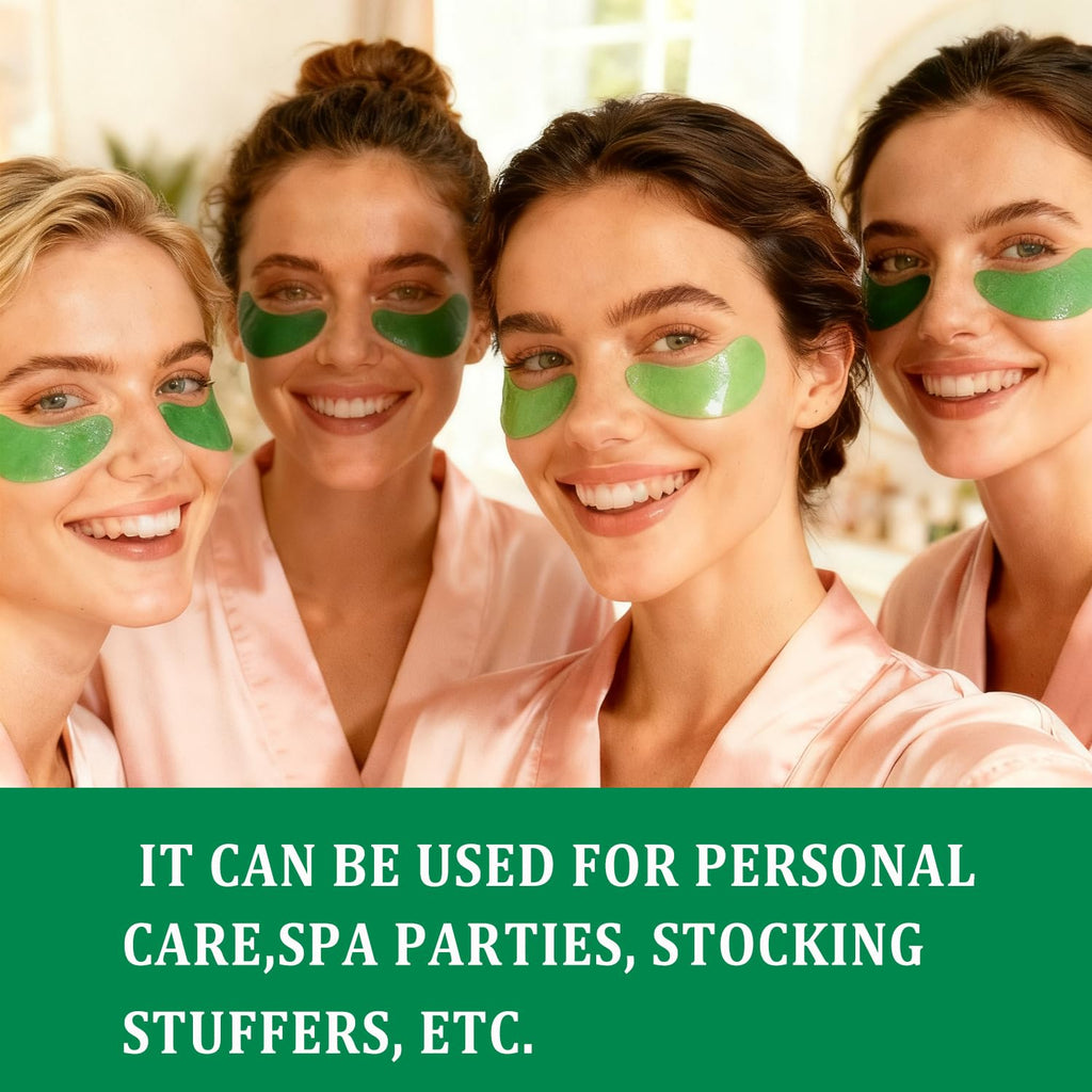 firstfly 60 Pcs Avocado Eye Mask, Under Eye Patches for Dark Circles and Puffiness, Moisturizing Nourishing Eye Treatment Mask, Improving Eye Skin Dryness, Fine Lines and Wrinkles