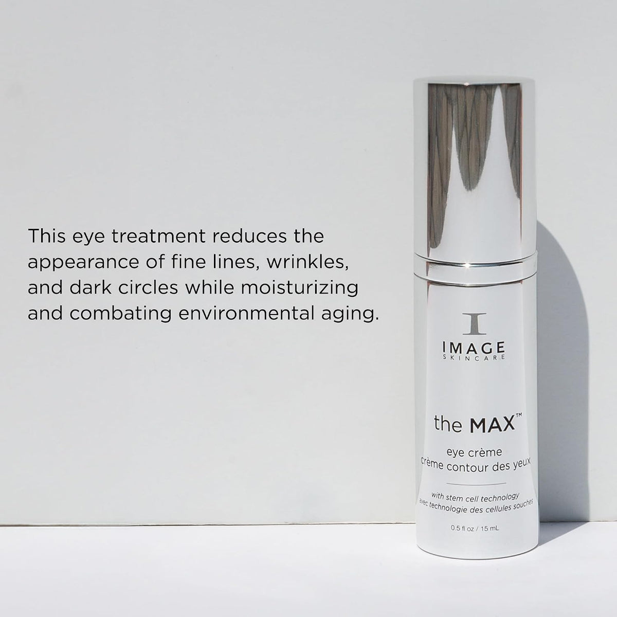 IMAGE Skincare the MAX Eye Crème, Under Eye Cream, 0.5 oz