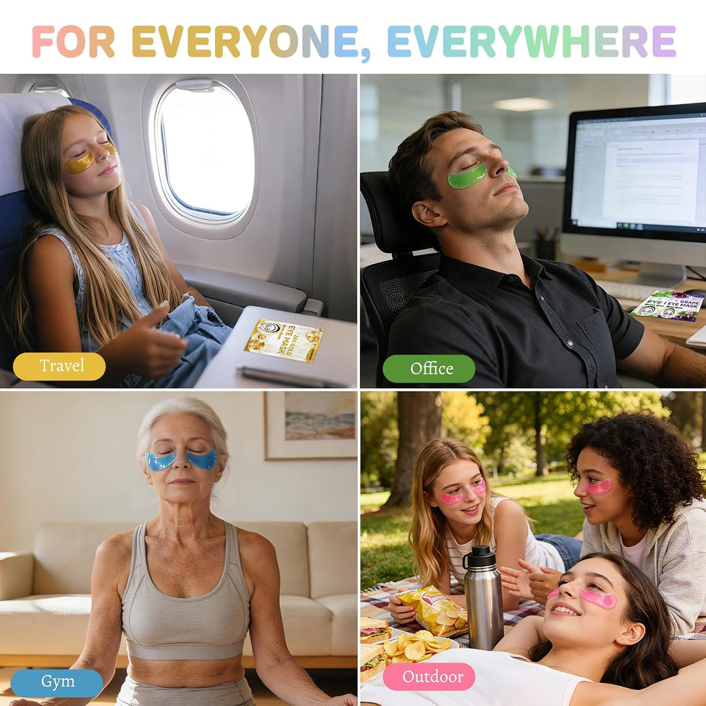 120 Pairs Under Eye Patches,Hydrating Eye Mask For Puffy Eyes &Dark Circles