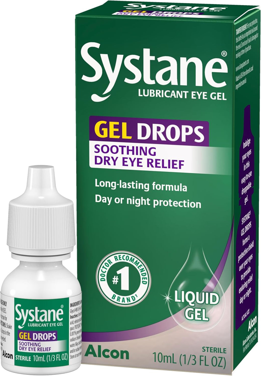 Systane Gel Drops Lubricant Eye Gel, 0.33 Fl Oz