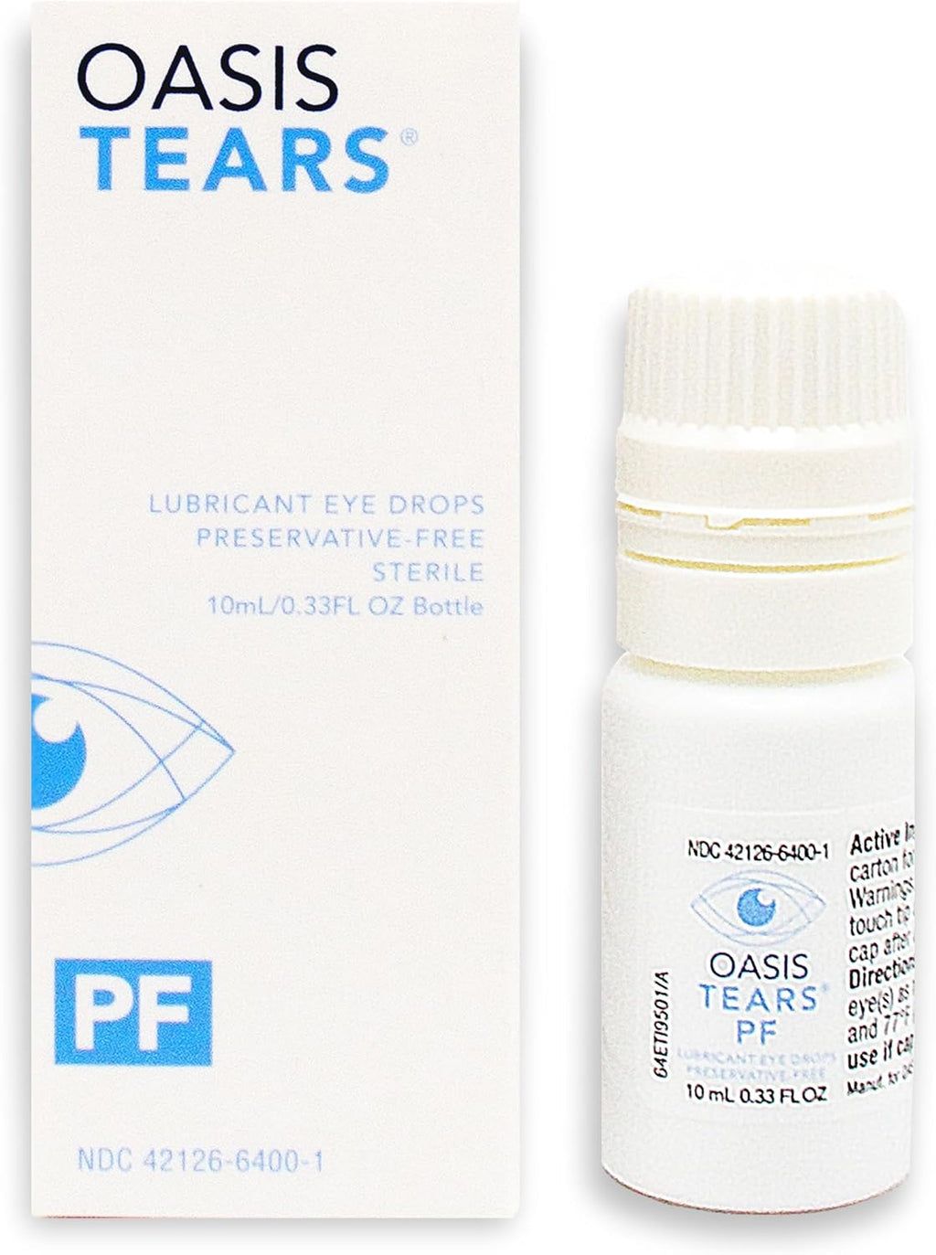 Oasis TEARS PF Preservative Free Artificial Tears Eye Drops - 10mL