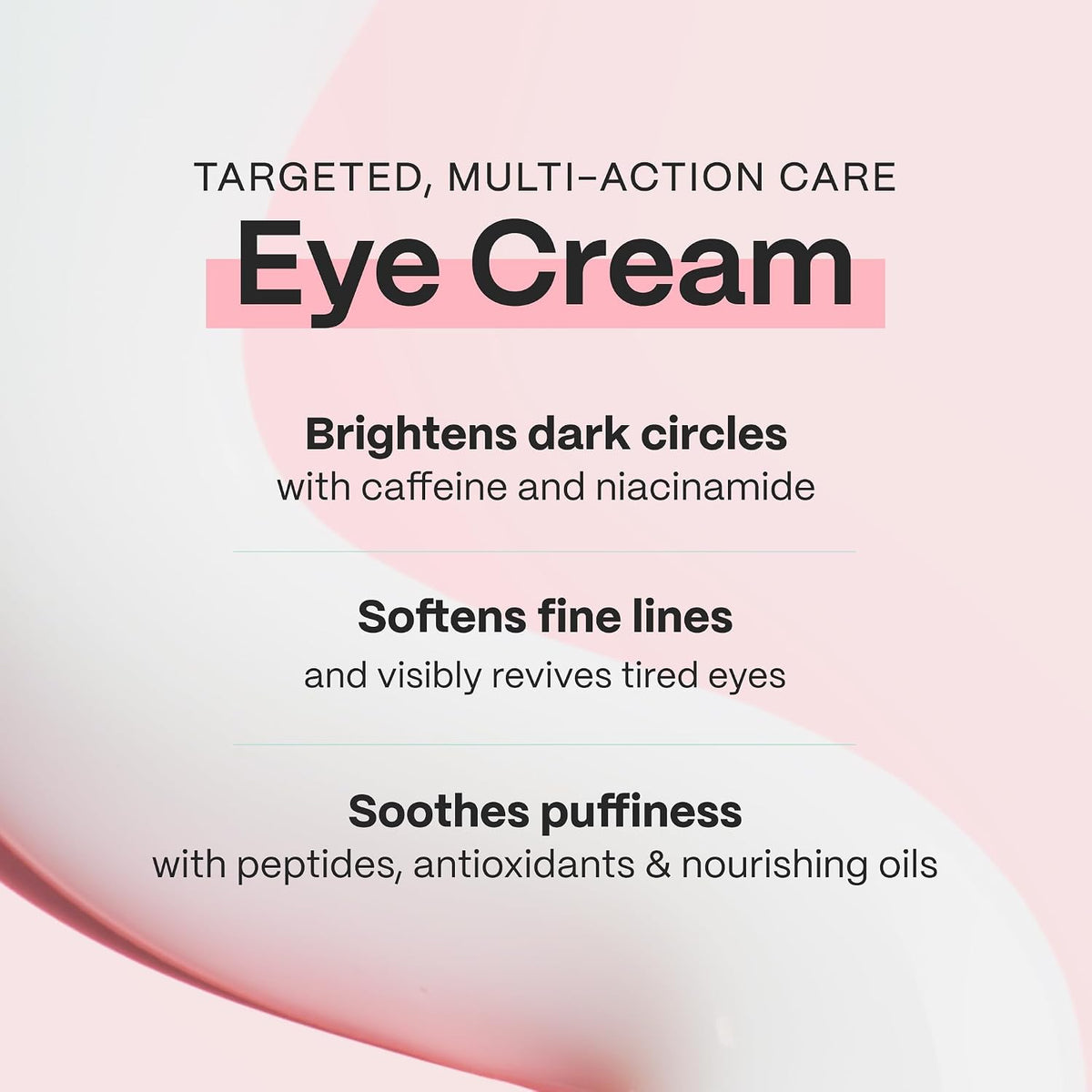 Mad Hippie Eye Cream - Anti-Aging Under Eye Cream for Dark Circles and Puffiness with Niacinamide, with Skin-Brightening Vitamin C, 0.5 Oz