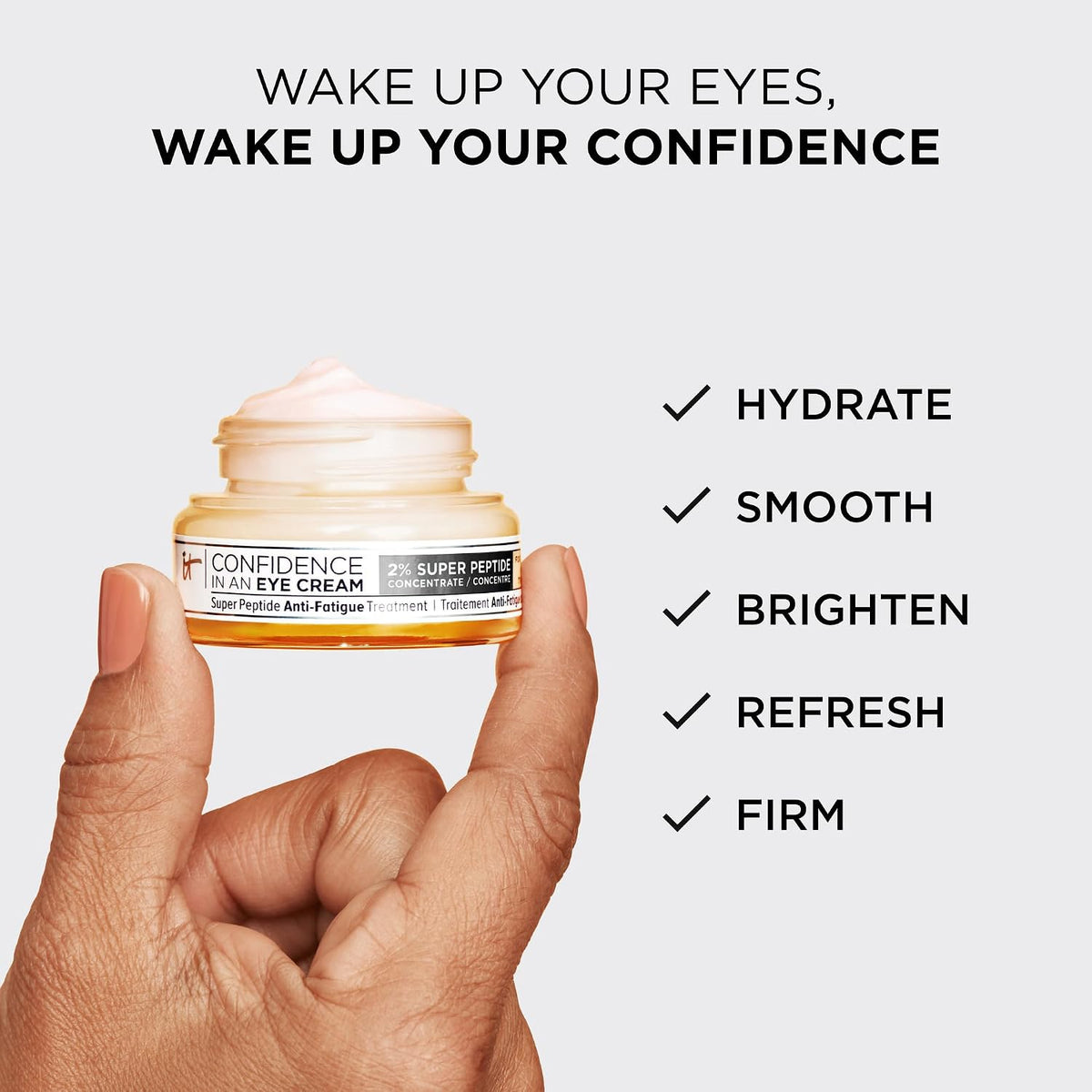 IT Cosmetics Confidence in an Eye Cream Anti-aging Peptide Moisturizer