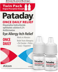 PATADAY Once Daily Allergy Eye Drops for Itchy Eyes, 2.5 ml, Twin Pack